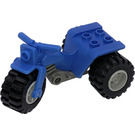 LEGO Tricycle with Dark Gray Chassis and Light Gray Wheels