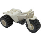 LEGO Tricycle with Dark Stone Gray Chassis and White Wheels