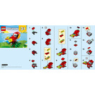 LEGO Tropical Parrot 30581 Instructions