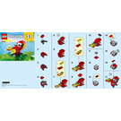 LEGO Tropical Parrot 30581 Anweisungen