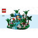 LEGO Tropical Rainforest Diorama Set 40782 Instructions