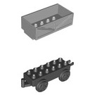 LEGO Troublesome Truck with One Wagon Duplo Figure