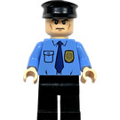 LEGO Truck Bestuurder met Bewaker Uniform Minifiguur