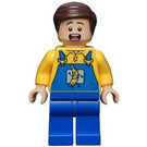 LEGO Truck Fahrer mit Overalls Minifigur