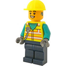 LEGO Truck Driver with Safety Vest Minifigure