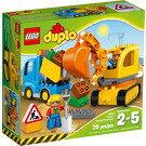 LEGO Truck & Tracked Excavator Set 10812 Packaging