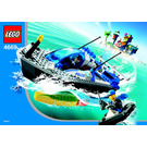 LEGO Turbo-Charged Police Boat Set 4669 Instructions