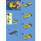LEGO Turbo Tiger Set 6519 Instructions