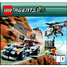 LEGO Turbocar Chase Set 8634 Instructions