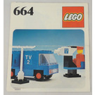 LEGO TV Crew Set 664-1 Instructions