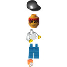 LEGO "TV Press", Noir Casquette Figurine