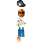 LEGO "TV Press", Black Cap Minifigure