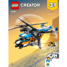 LEGO Twin-Rotor Helicopter Set 31096 Instructions