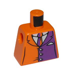 LEGO Two-Face with Orange and Purple Suit Torso without Arms (973)