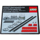 LEGO Two Gear Blocks Set 872 Instructions