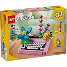LEGO Typewriter with Flowers Set 31169 Packaging