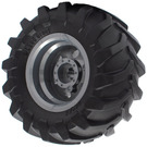 레고 Tyre Tractor Dia. 56 x 26 with Wheel Rim Ø30 x 20 with No Pinholes, with Reinforced Rim