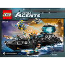 LEGO Ultra Agents Ocean HQ 70173 Anweisungen