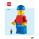 LEGO Up-Scaled Minifigure Set 40649 Instructions
