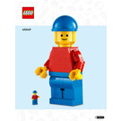 LEGO Up-Scaled Minifigure 40649 Instruktioner