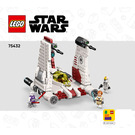 LEGO V-19 Torrent Starfighter Set 75432 Instructions
