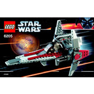 LEGO V-wing Fighter Set 6205 Instructions