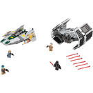 LEGO Vader's TIE Advanced vs. A-Aile Starfighter 75150