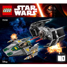 LEGO Vader's TIE Advanced vs. A-wing Starfighter 75150 Instructies