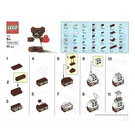 LEGO Valentine's Bear Set TEDDY