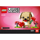 LEGO Valentine's Puppy Set 40349 Instructions