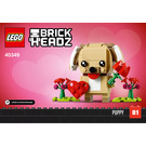 LEGO Valentine's Puppy 40349 Anweisungen