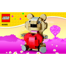 LEGO Valentine 40085 Byggeinstruksjoner