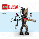 LEGO Venomized Groot Set 76249 Instructions