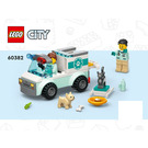 LEGO Vet Van Rescue Set 60382 Instructions