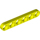 LEGO Vibrant Yellow Beam 6 x 0.5 Thin (28570 / 32063)