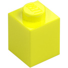 LEGO Zářivě žlutá Kostka 1 x 1 (3005 / 30071)