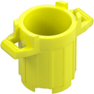 LEGO Vibrant Yellow Dustbin with 4 Lid Holders (28967 / 92926)