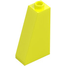 LEGO Vibrant Yellow Slope 1 x 2 x 3 (75°) with Hollow Stud (4460)