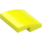 LEGO Vibrant Yellow Slope 2 x 2 Curved (15068)