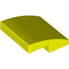 LEGO Vibrant Yellow Slope 2 x 2 Curved (15068)