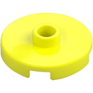 LEGO Vibrant Yellow Tile 2 x 2 Round with Stud (18674)