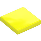 LEGO Vibrant Yellow Tile 2 x 2 with Groove (3068 / 88409)