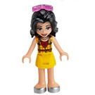 LEGO Vicky met Oranje Top en Sunglasses minifiguur
