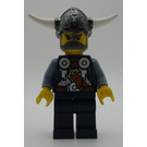 LEGO Viking Chess Bishop avec Glued Cornes Minifigurine