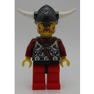 LEGO Viking Chess Pawn z Glued Rogi Minifigurka