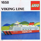 LEGO Viking Line Ferry 'Viking Saga' Set 1658 Instructions