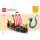 LEGO Viking Ship en the Midgard Serpent 31132 Instructions