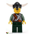 LEGO Viking Warrior with Grumpy Face Minifigure