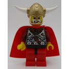 LEGO Vikings Czerwony Chess King Minifigurka