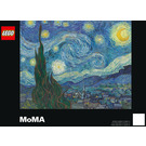 LEGO Vincent van Gogh - The Starry Night Set 21333 Instructions